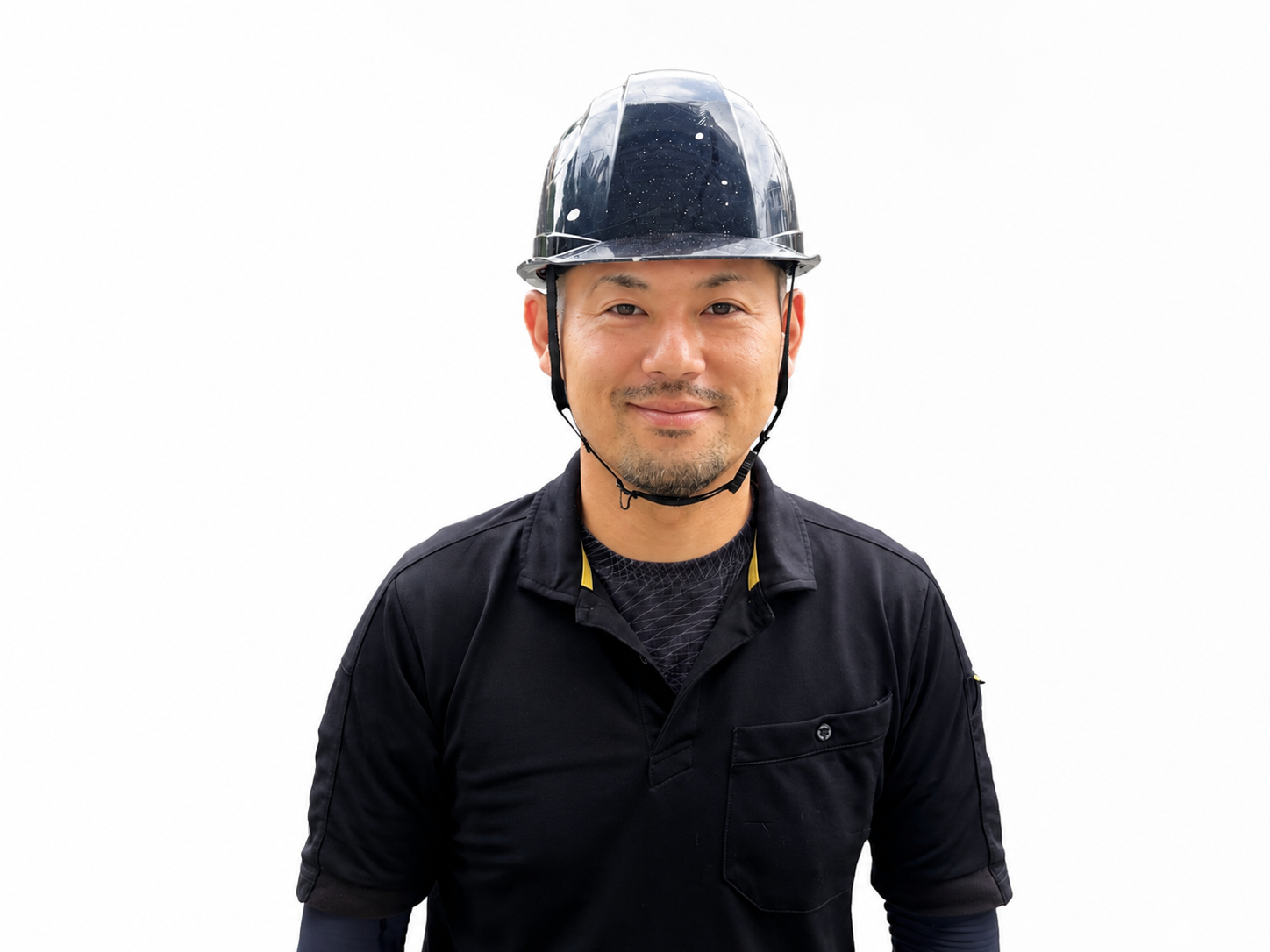 笑顔の代表者の職人